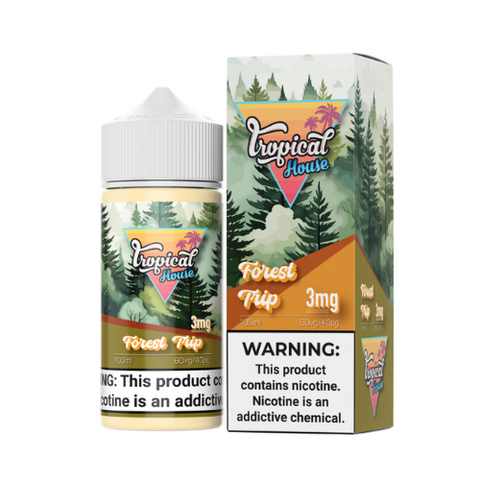  Forest Trip ( Đào Dâu Măng Cụt Lạnh ) By Tropical House Freebase 100ML 