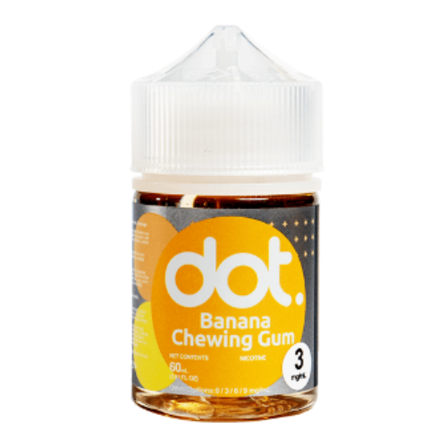  Banana Chewing ( Kẹo Cao Su Chuối ) By Dot Juice Freebase 60ML 