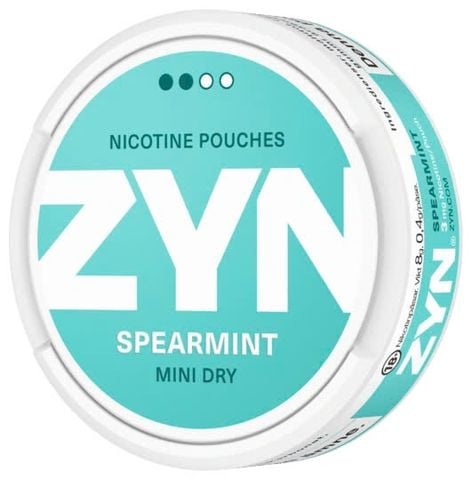  ZYN Spearmint ( Kẹo Gum Bạc Hà ) Mini Dry 3mg 