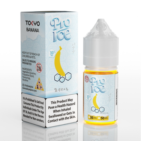  Banana Ice ( Chuối Lạnh ) By Tokyo Pro Ice Salt Nic 