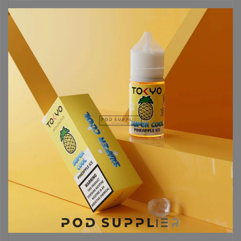 Pineapple Ice ( Dứa lạnh ) by Tokyo Super Cool Saltnic 30ML