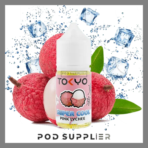Pink Lychee ( Vải lạnh ) by Tokyo Super Cool Saltnic 30ML