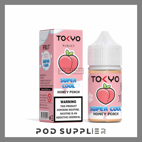 Honey Peach ( Đào lạnh ) by Tokyo Super Cool Saltnic 30ML