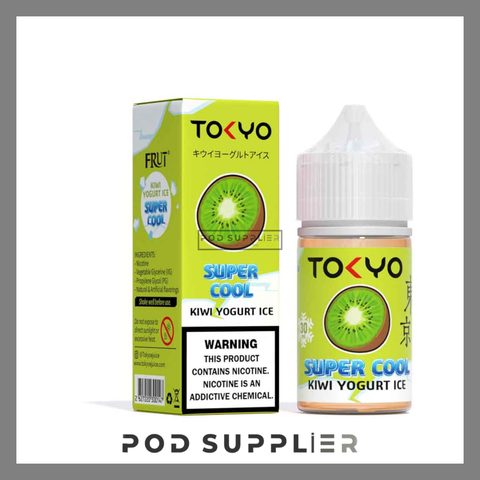 Kiwi Yogurt Ice ( Sữa chua kiwi lạnh ) by Tokyo Super Cool Saltnic 30ML