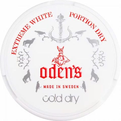  ODEN'S Cold ( Thuốc Lá Bạc Hà ) Extreme White Portion Dry 17.6mg 