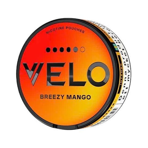  VELO Breezy Mango ( Xoài Quýt Chanh Leo ) Slim Extra Strong 14mg 