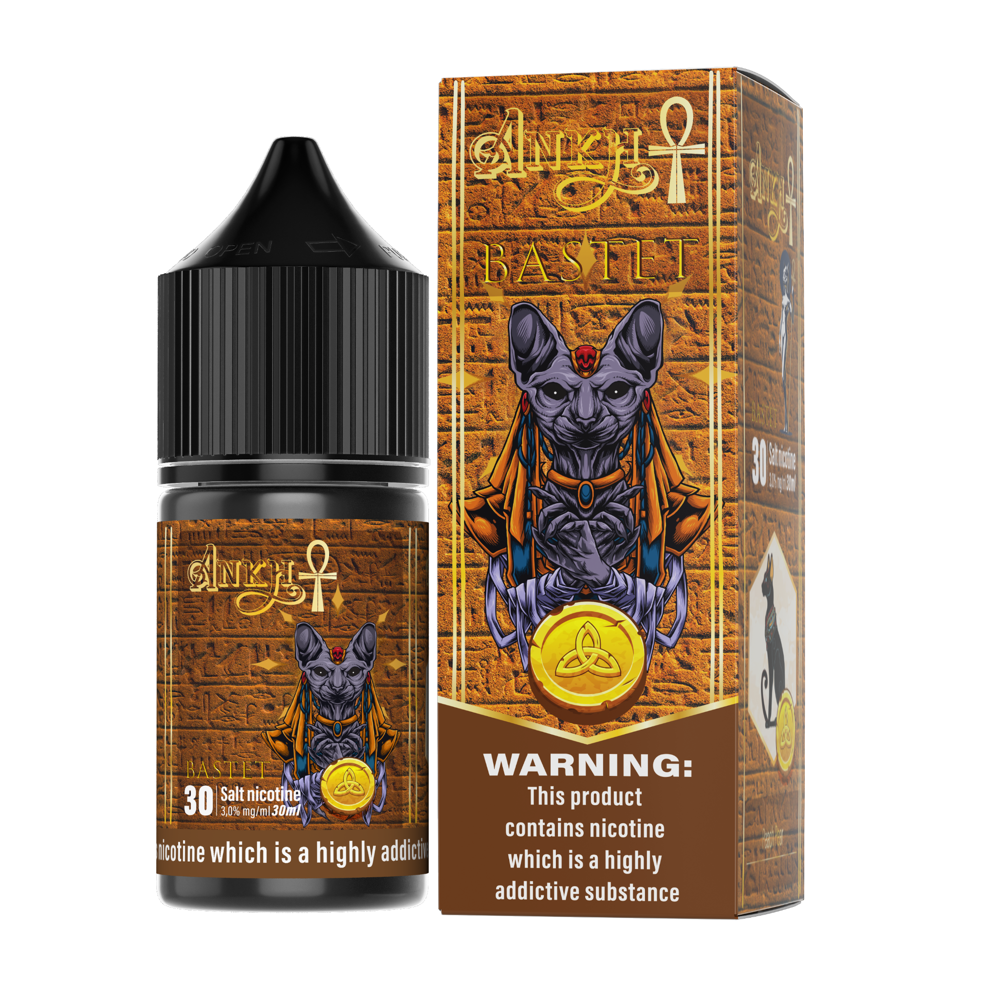  Bastet ( Đào Lê ) By ANKH Salt Nic 30ML 