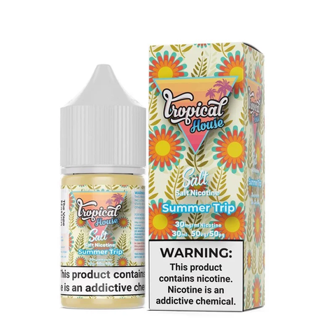 Summer Trip ( Vải Dâu Kiwi Lạnh ) Tropical House Salt Nic