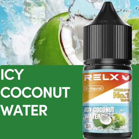  Icy Coconut Water ( Nước Dừa Lạnh ) By Relx Salt Nic 30ML 