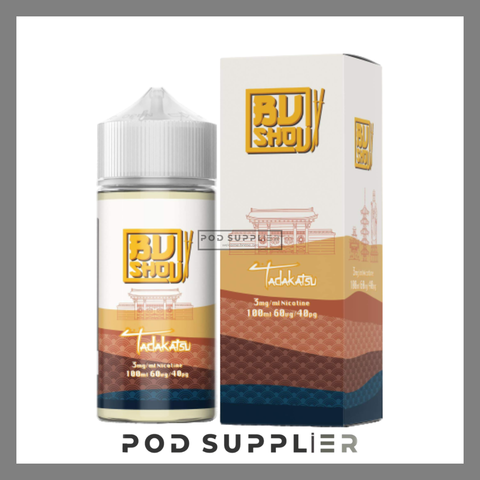 TADAKATSU ( Dâu Mâm Xôi Dứa Lạnh ) By Bushou Freebase 100ML