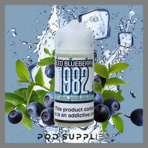 ICED BLUEBERRY ( VIỆT QUẤT LẠNH ) by 1982 Freebase 100ML