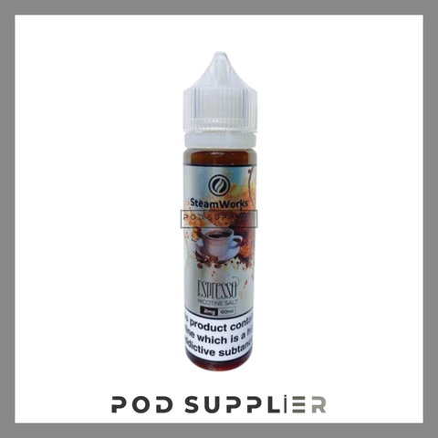 Espresso ( Cafe Espresso ) By Steamworks Freebase 60ML