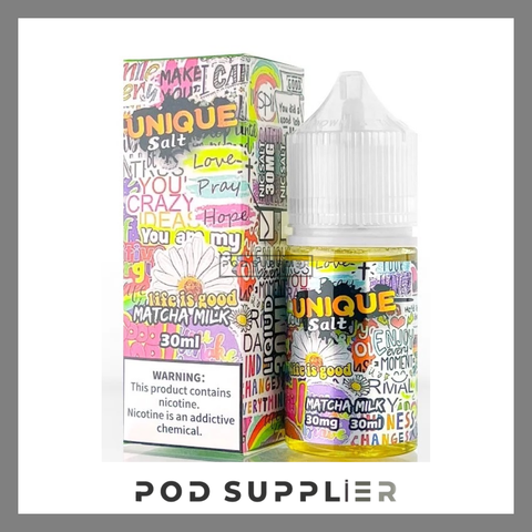 Matcha Milk ( Trà Xanh Sữa ) By Unique Salt Nic 30ML