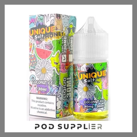 Coconut Ice ( Kem Cốt Dừa Lạnh ) By Unique Salt Nic 30ML