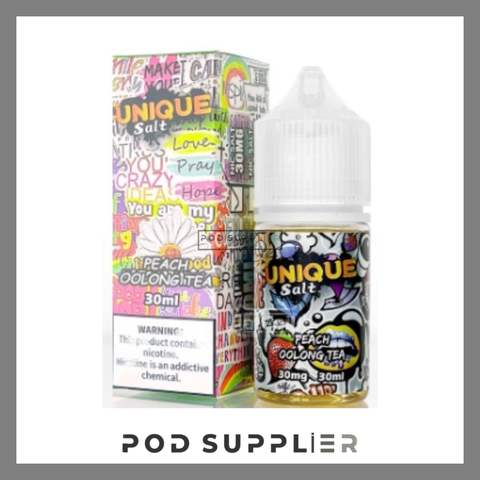 Peach Oolong Tea ( Trà Ô Long Đào Lạnh ) By Unique Salt Nic 30ML
