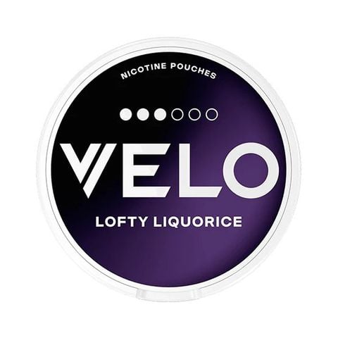 VELO Lofty Liquorice ( Cam Thảo ) Strong Slim 10mg