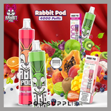  Rabbit 4000 Hơi 650mAh 12ML Pod 1 Lần Sạc Được | Mua 6 Tặng 1 