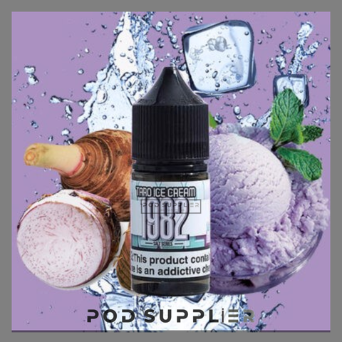 TARO ICE CREAM ( KEM KHOAI MÔN LẠNH ) by 1982 Salt Nic 30ML