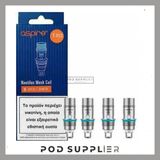  Coil Occ Mesh 1.0 ohm thay thế cho Aspire Nautilus 