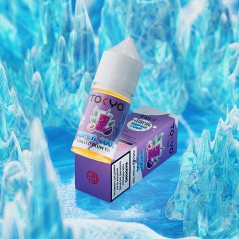Chilled Plum Tea ( Trà Mận ) by Tokyo Super Cool Saltnic 30ML
