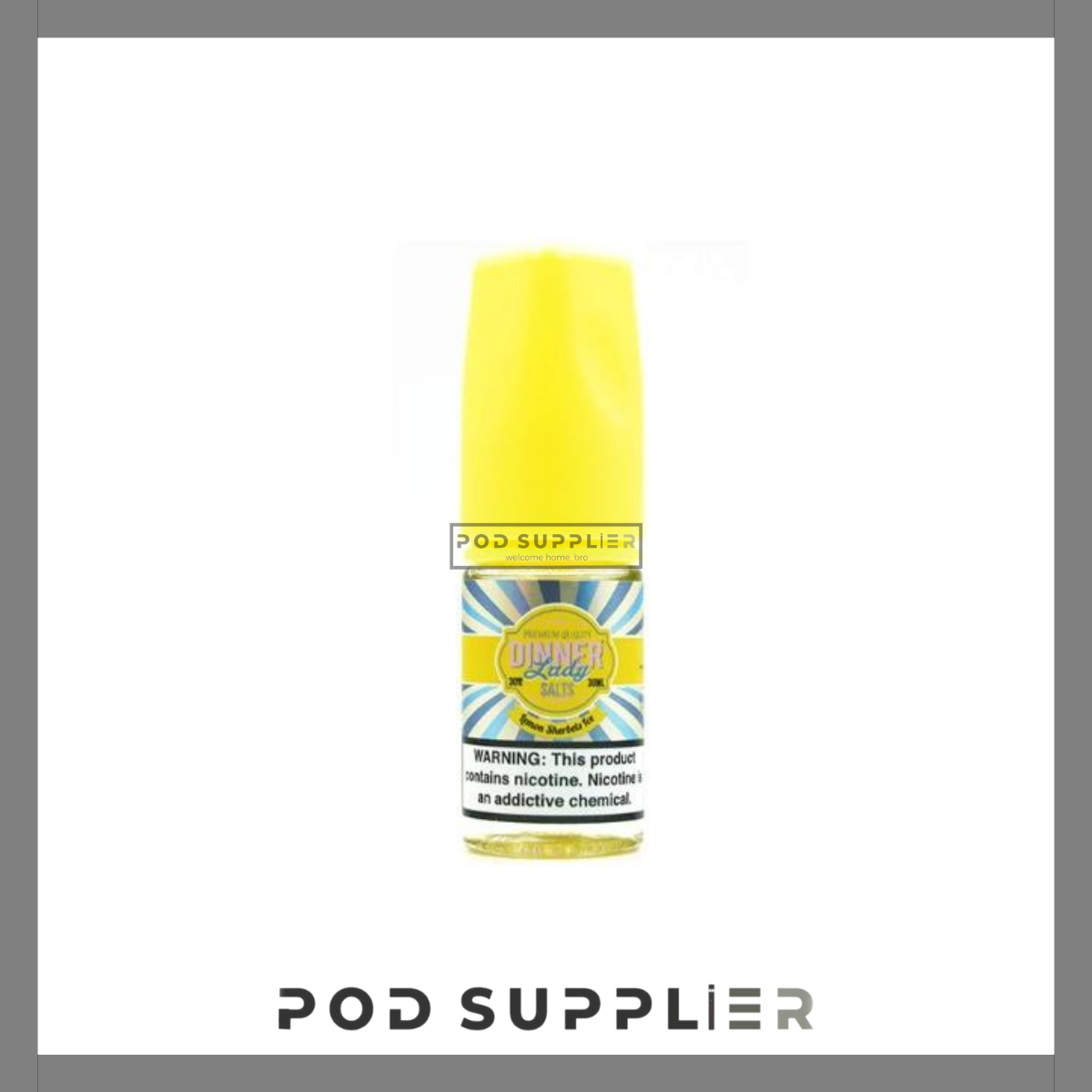  LEMON SHERBET ICE ( Kẹo Chanh Lạnh ) By DINNER LADY SALTS FRUITS ICE 30ML 