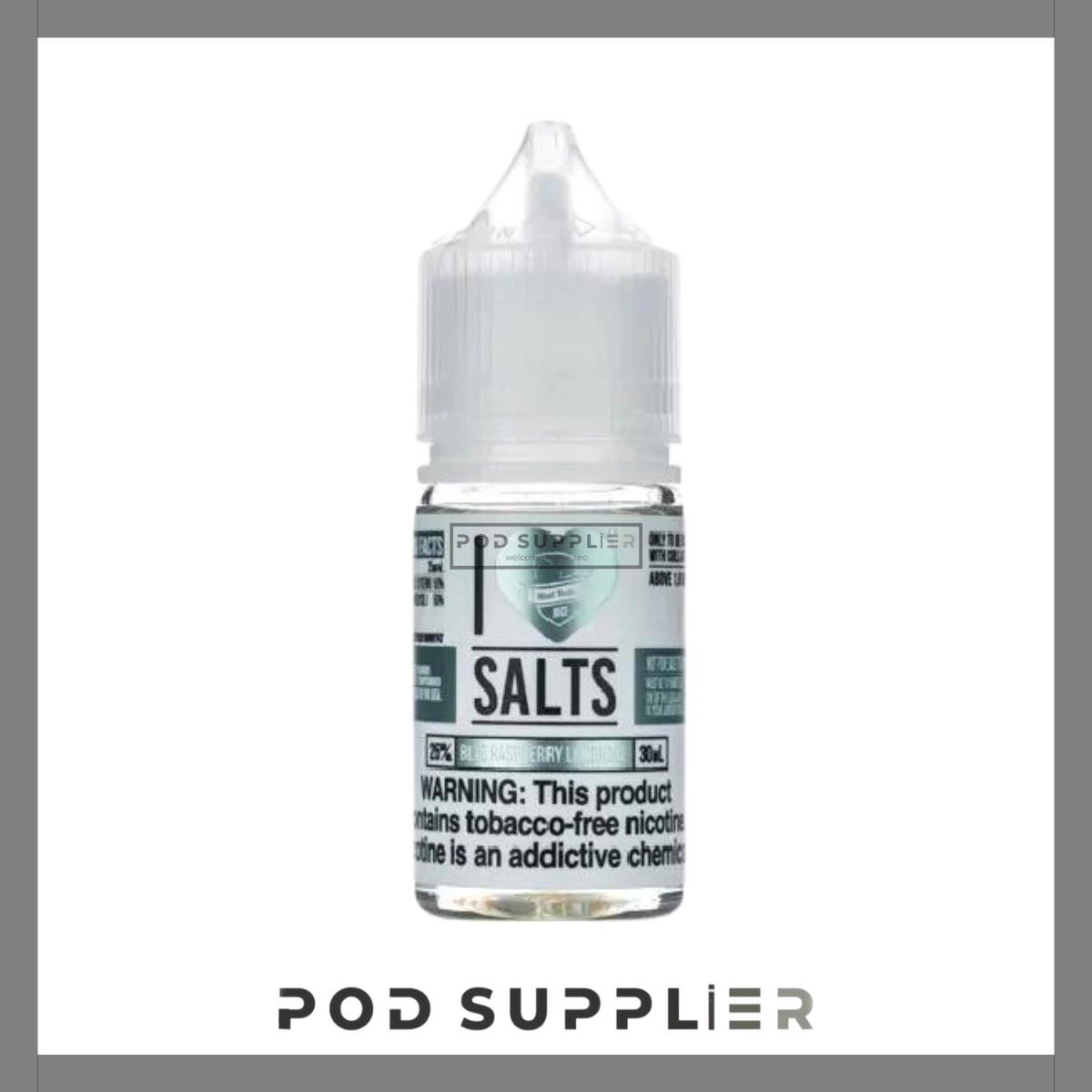  Blue Raspberry Lemonade ( Mâm Xôi Chanh ) By I Love Salts By Mad Hatter Salt Nic 