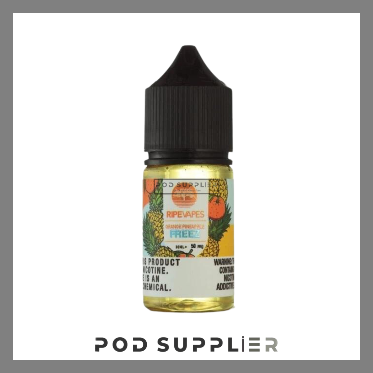  Orange Pineapple Freez ( Cam Dứa Lạnh ) By Ripe Vapes Salt Nic 30ML 