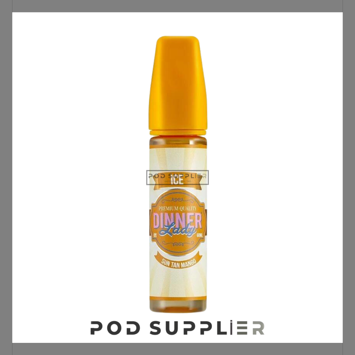  Sun Tan Mango Ice ( Xoài Lạnh ) By Dinner Lady Ice Freebase 60ML 