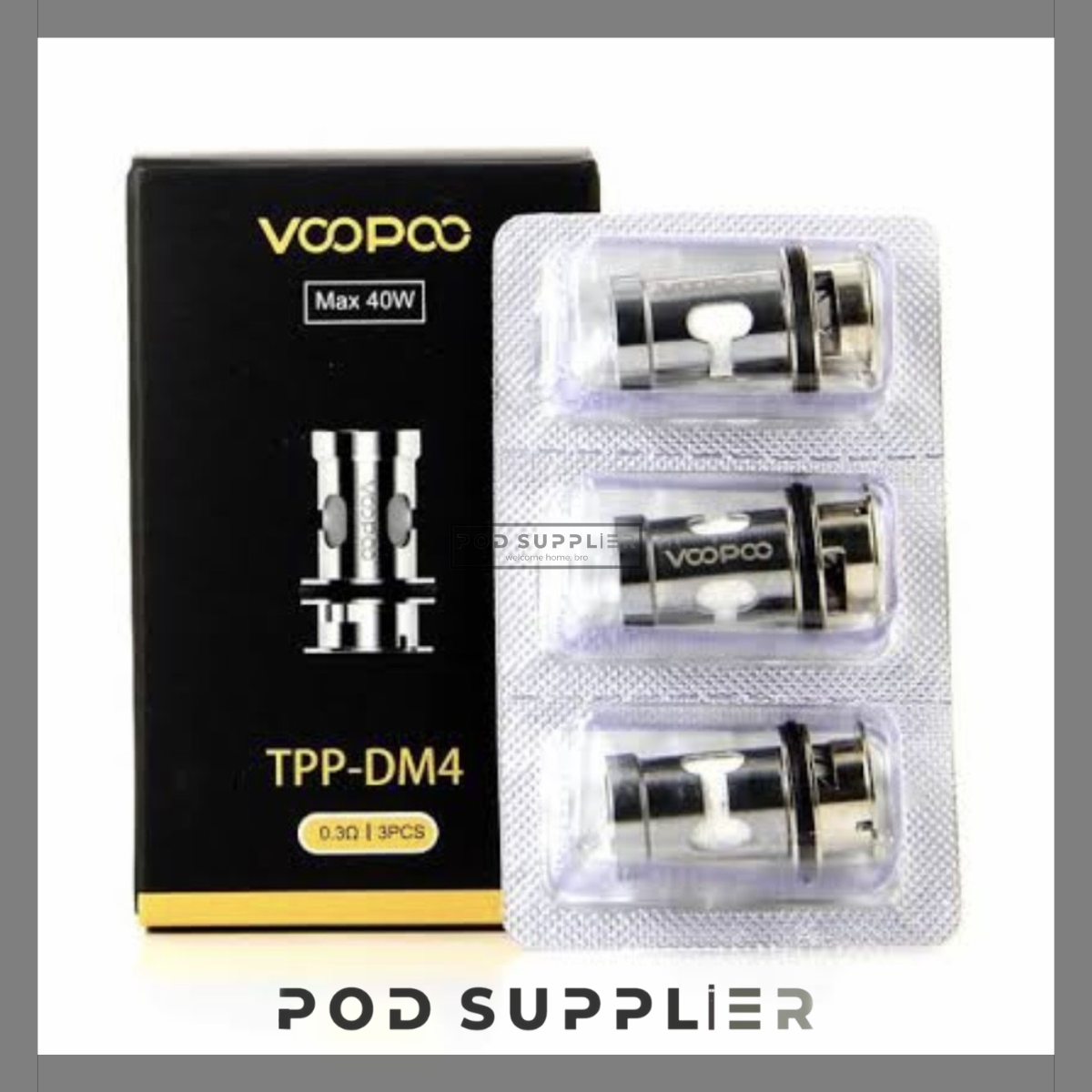  Coil OCC TPP DM4 0.3ohm thay thế cho VOOPOO DRAG X Plus | DRAG 3 