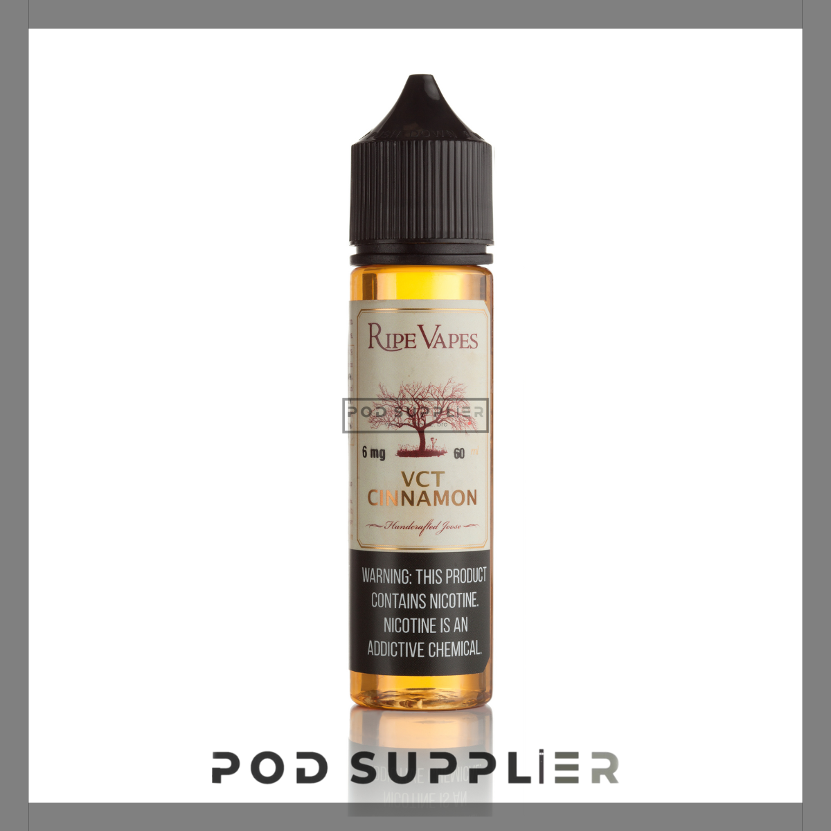  VCT Cinnamon ( Thuốc Lá Kem Quế ) By Ripe Vapes Freebase 60ML 