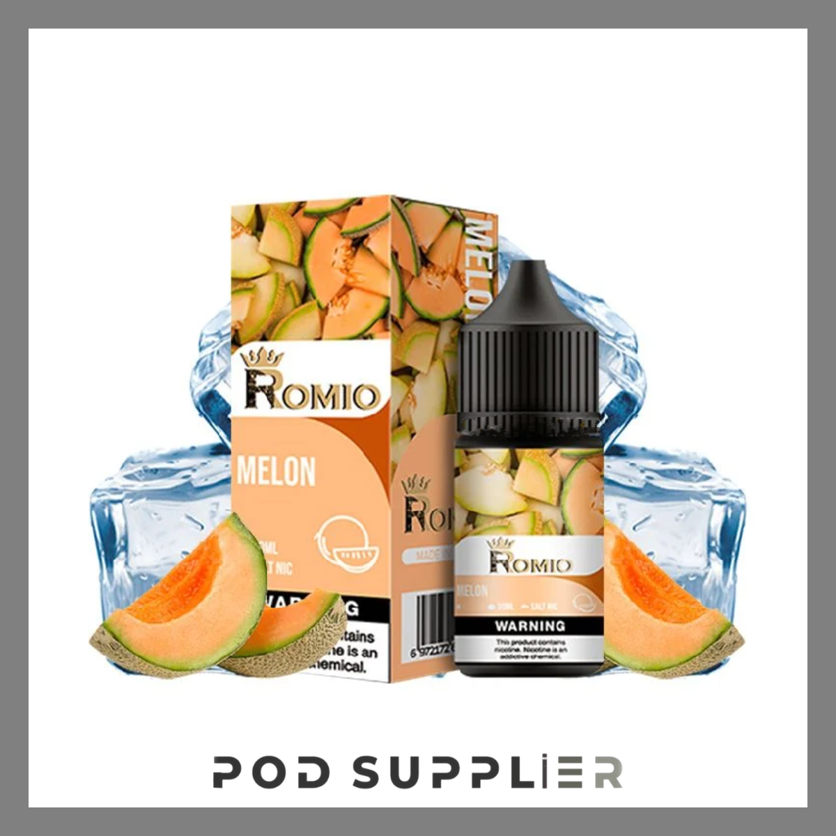  Melon ( Dưa Lưới Lạnh ) By Romio King Ice Salt Nic 30ML 