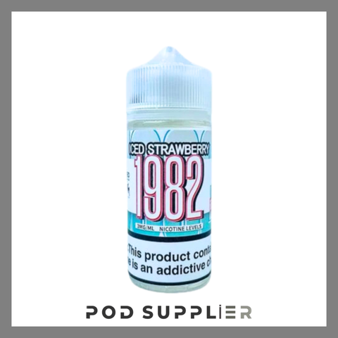 ICED STRAWBERRY ( DÂU TÂY LẠNH ) By 1982 Freebase 100ML