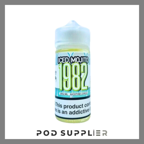 ICED MOJITO ( SODA CHANH LẠNH ) By 1982 Freebase 100ML