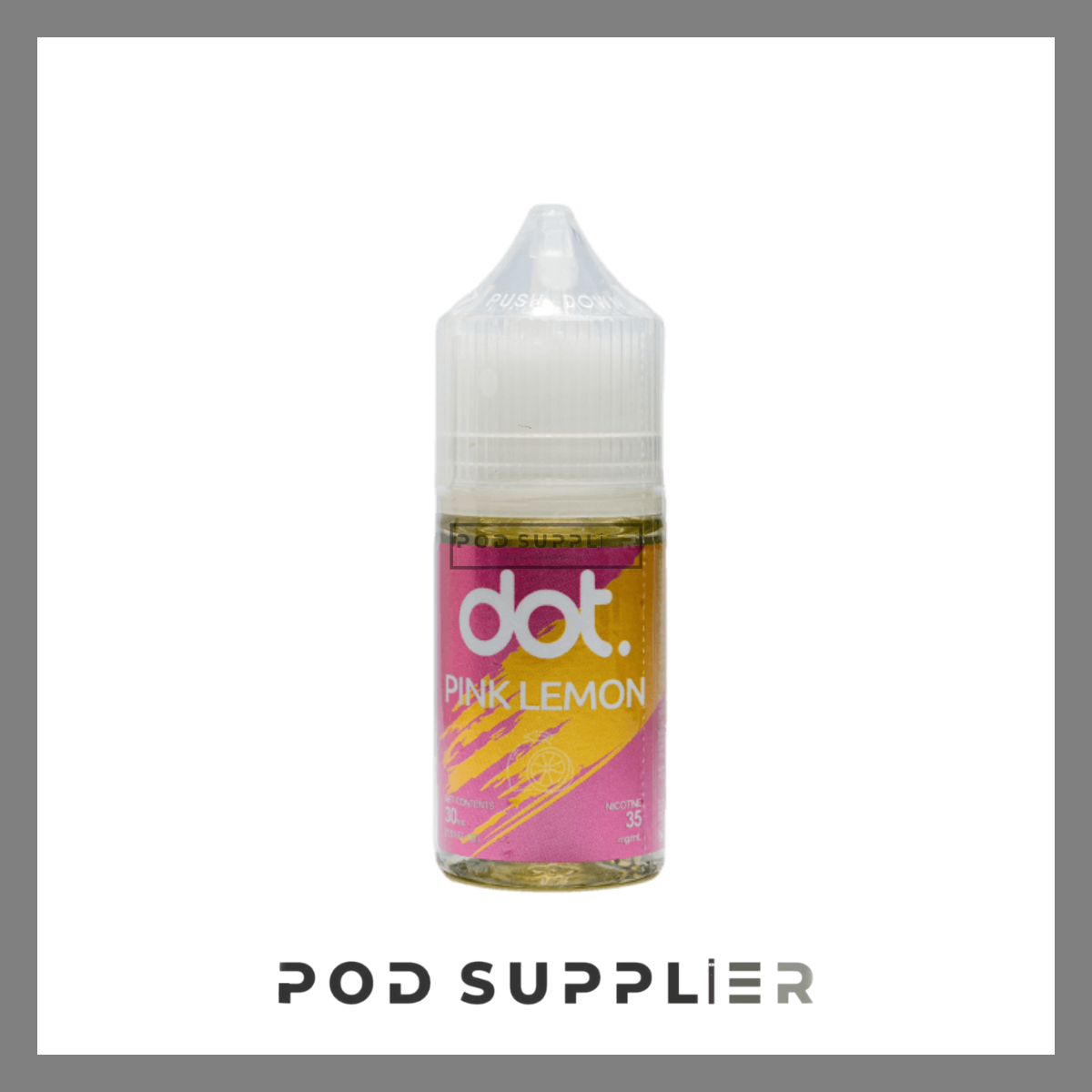  Pink Lemon ( Chanh Hồng Lạnh ) By Dot Juice Salt Nic 30ML 