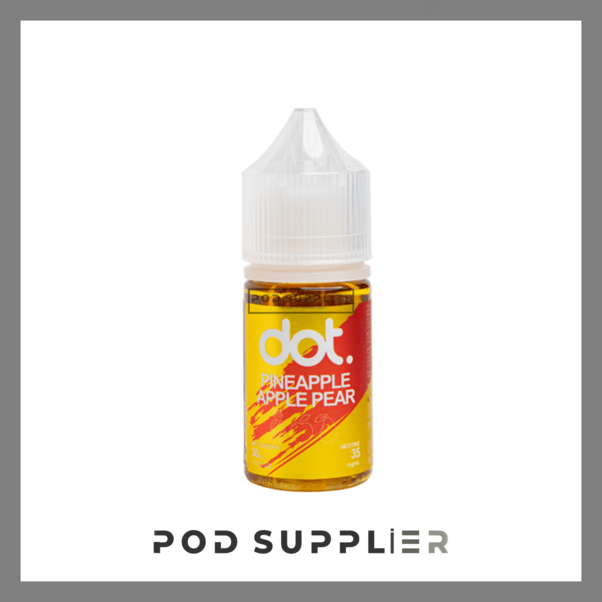  Pineapple Apple Pear ( Dứa Táo Lê Lạnh ) By Dot Juice Salt Nic 30ML 