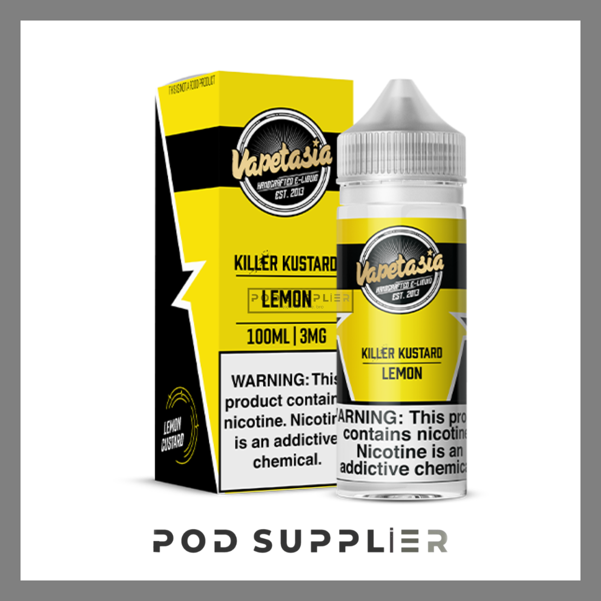  Killer Kustard Lemon ( Bánh Custard Chanh Vani ) By Vapetasia Freebase 