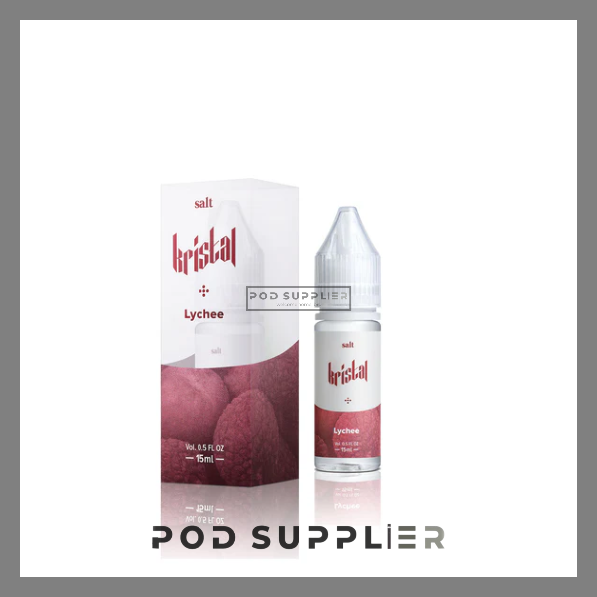  Lychee ( Vải Lạnh ) By Kardinal Kristal Salt Nic 15ML 