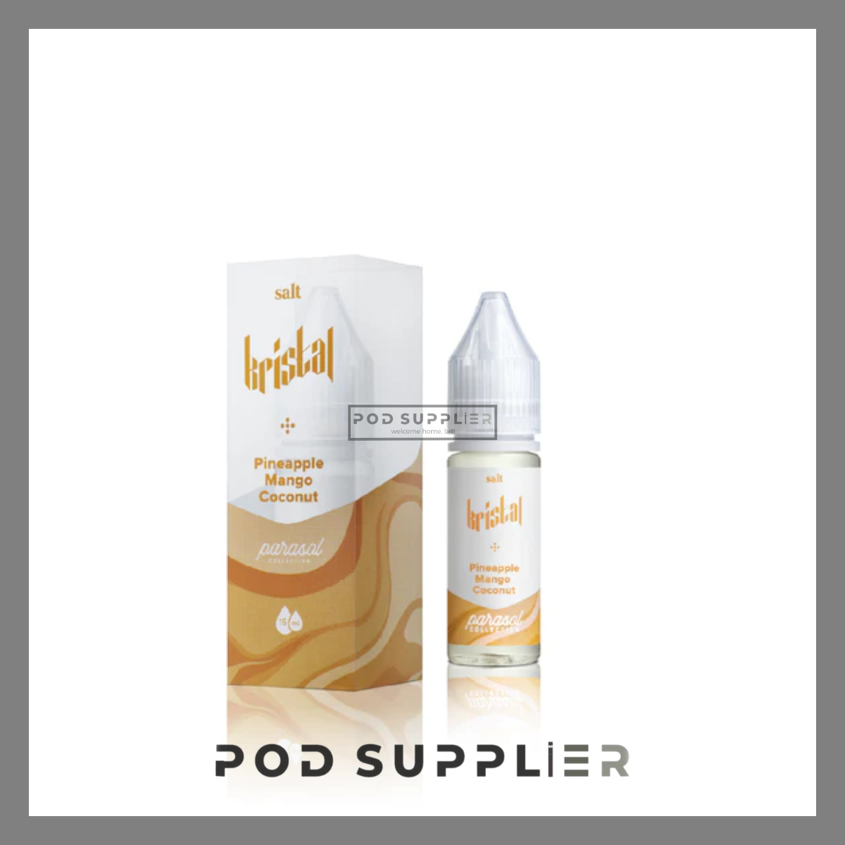  Pineapple Mango Coconut ( Dứa Xoài Dừa Lạnh ) By Kardinal Kristal Salt Nic 15ML 