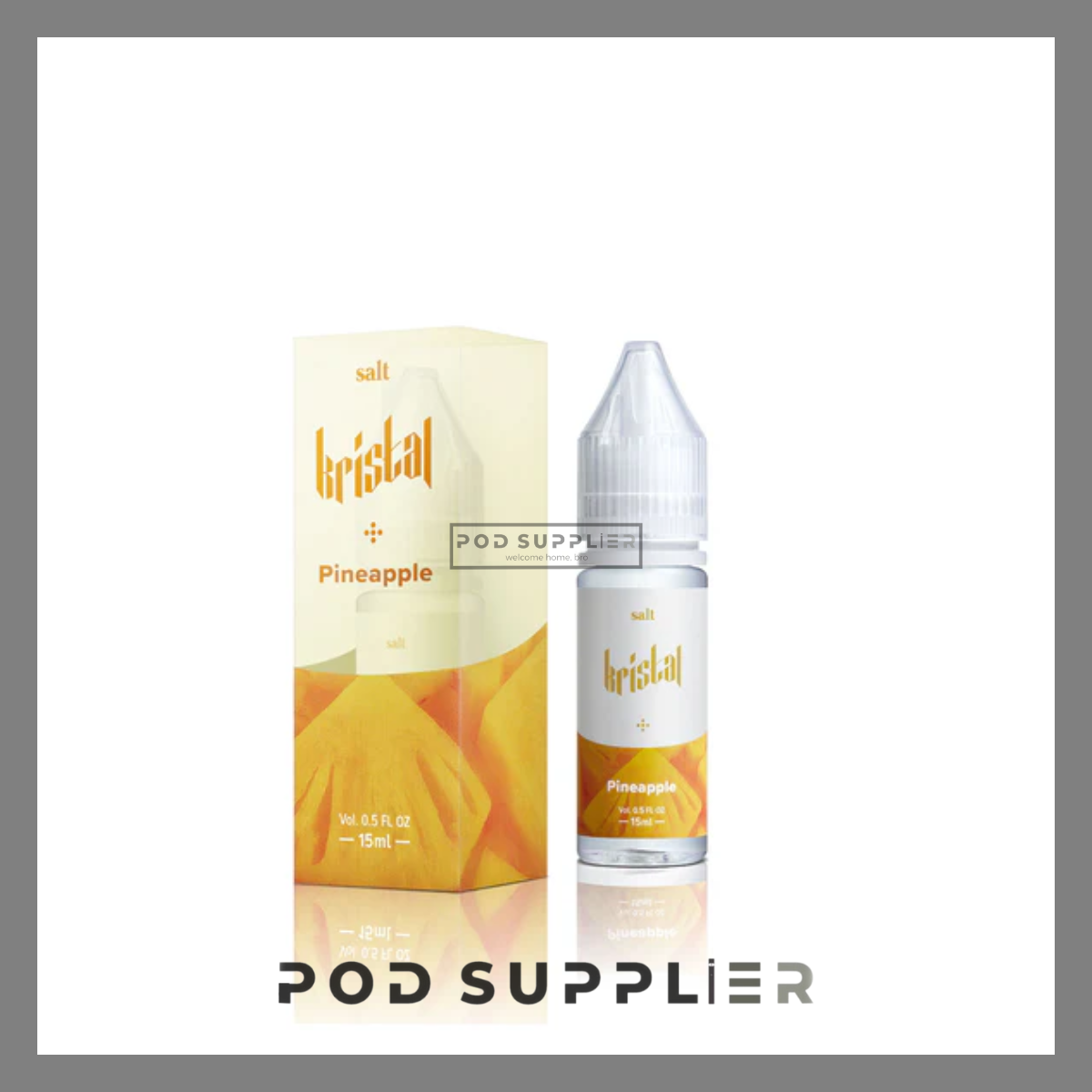  Pineapple ( Dứa Lạnh ) By Kardinal Kristal Salt Nic 15ML 