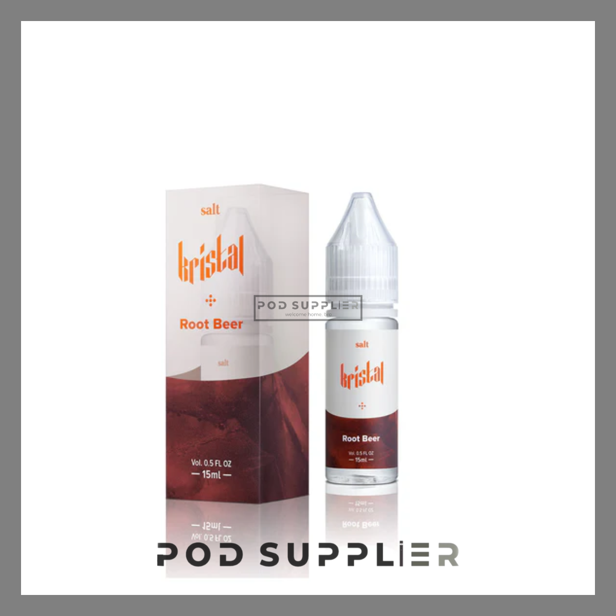  Root Beer ( Xá Xị Lạnh ) By Kardinal Kristal Salt Nic 15ML 