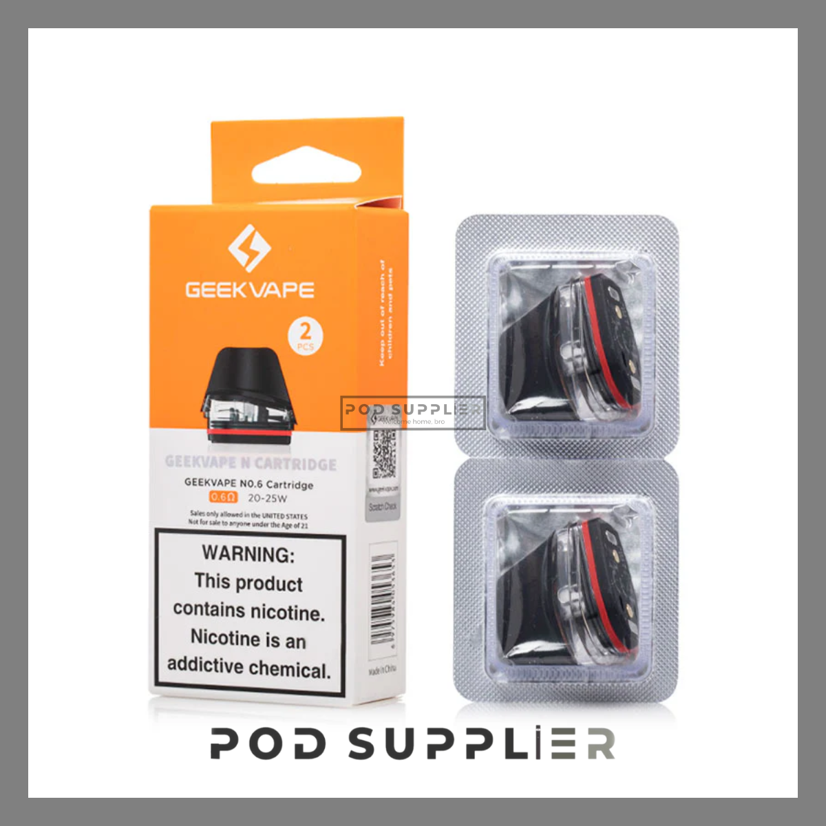  Đầu Pod 1.2ohm thay thế cho Geekvape Aegis Nano 2 