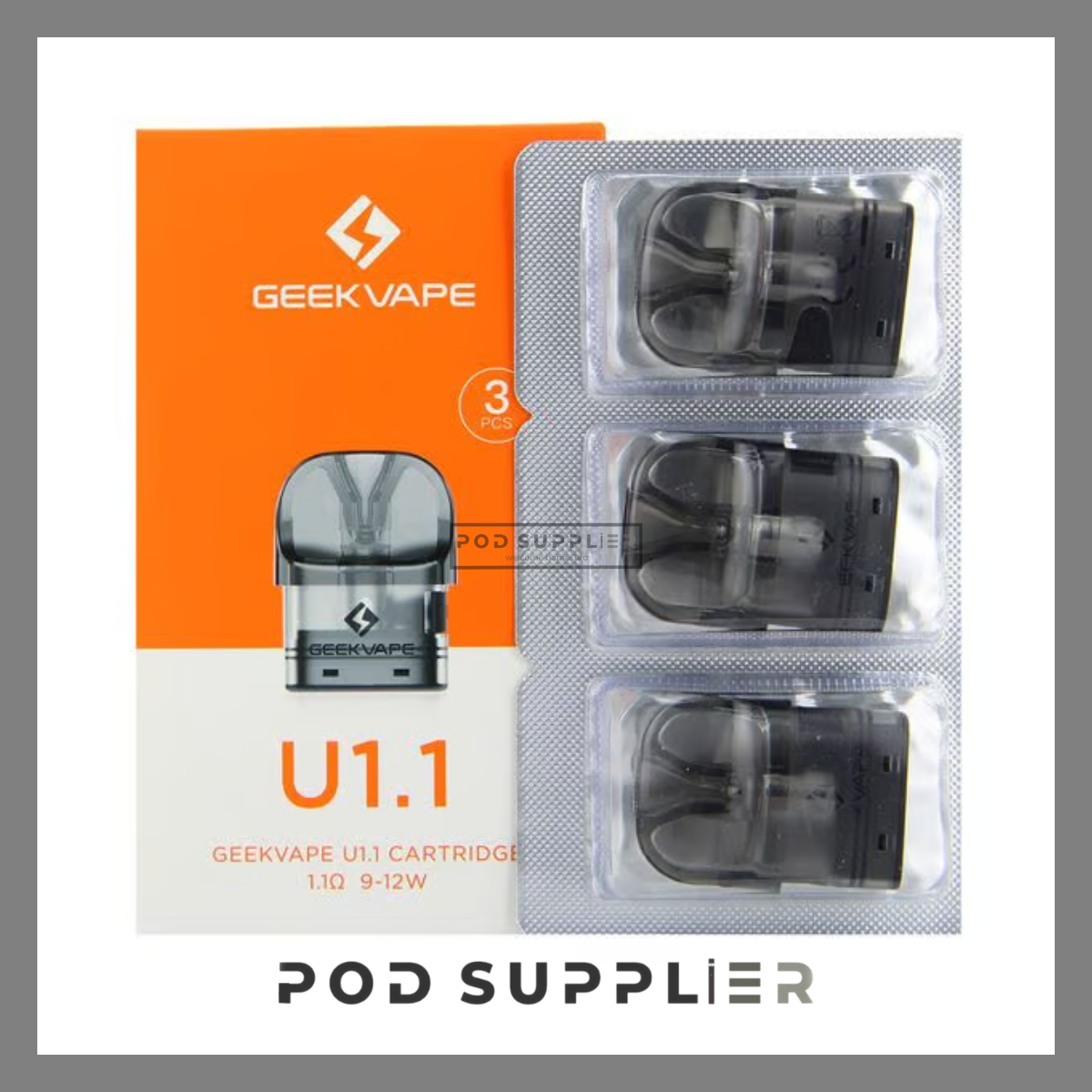  Đầu Pod 1.1 Ohm thay thế cho Geekvape U 