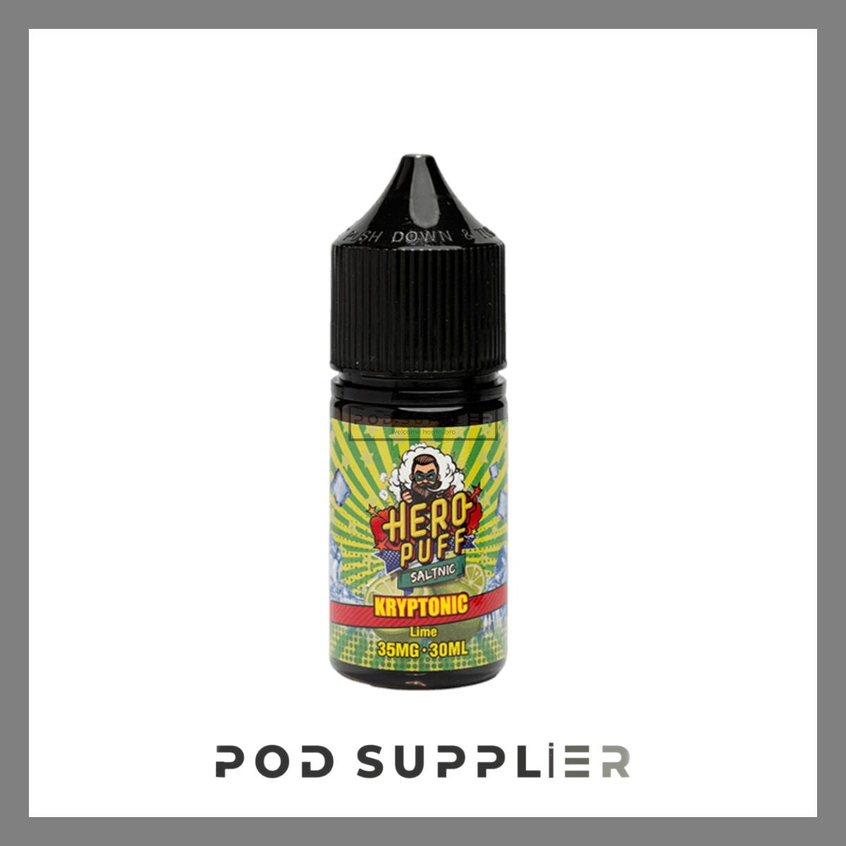 Kryptonic ( Chanh Lạnh ) By Hero Puff Salt Nic 30ML 