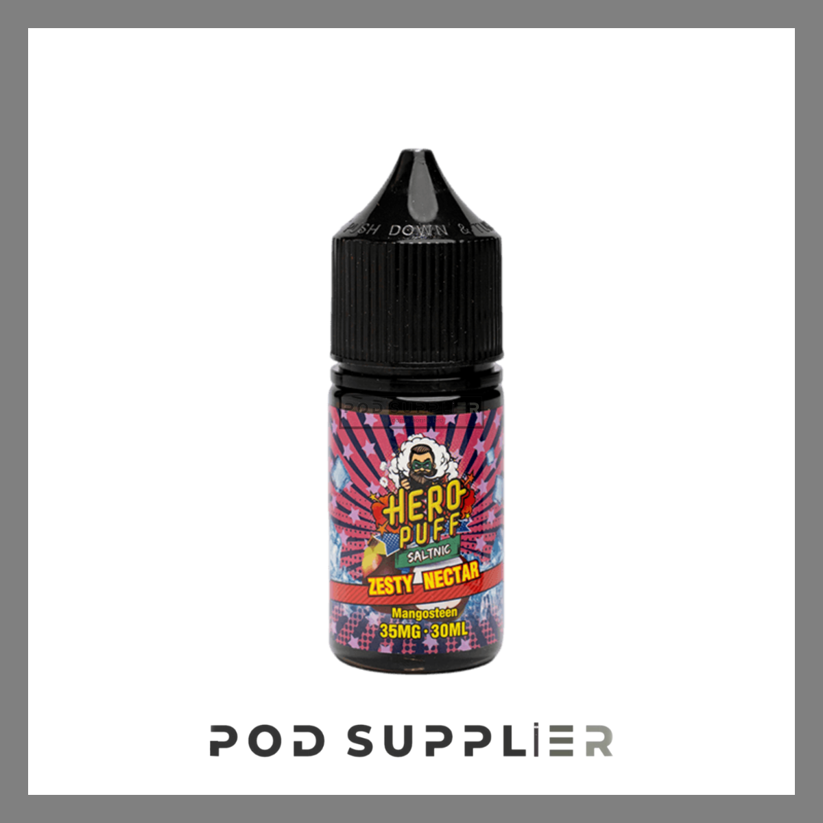  Zesty Nectar ( Măng Cụt Lạnh ) By Hero Puff Salt Nic 30ML 