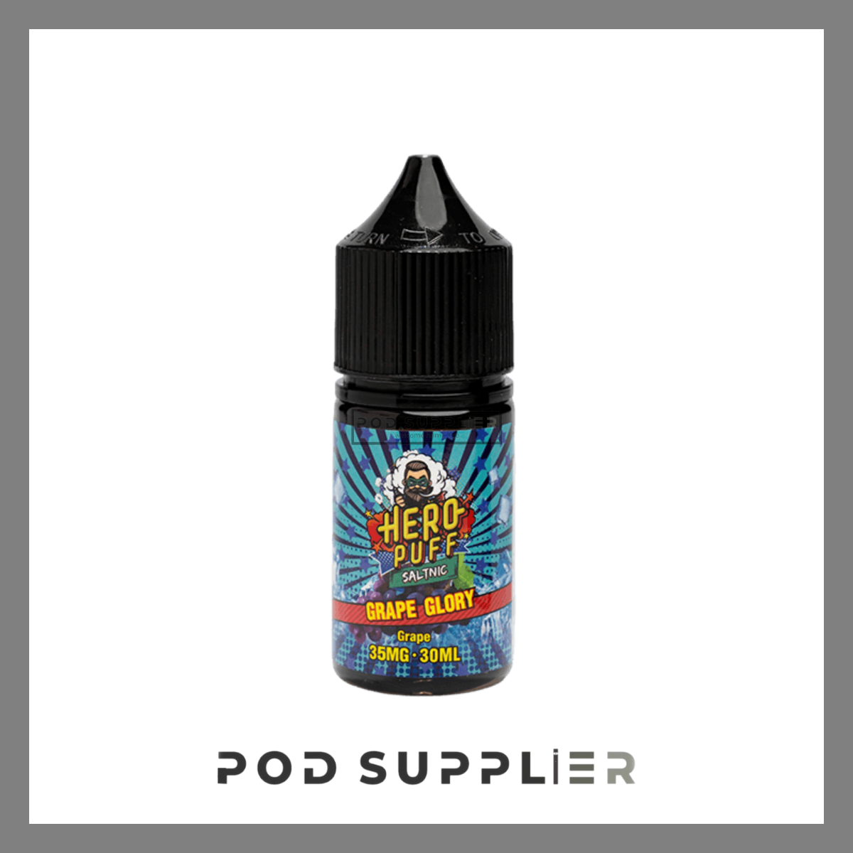  Grape Glory ( Nho Lạnh ) By Hero Puff Salt Nic 30ML 