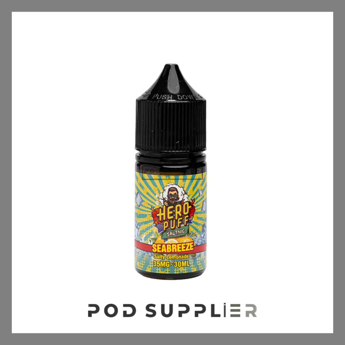  Sea Breeze ( Chanh Muối Lạnh ) By Hero Puff Salt Nic 30ML 