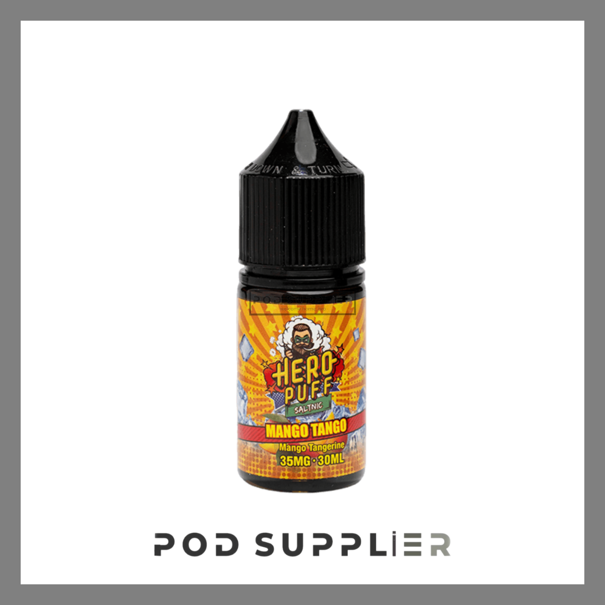  Mango Tango ( Xoài Quýt Lạnh ) By Hero Puff Salt Nic 30ML 