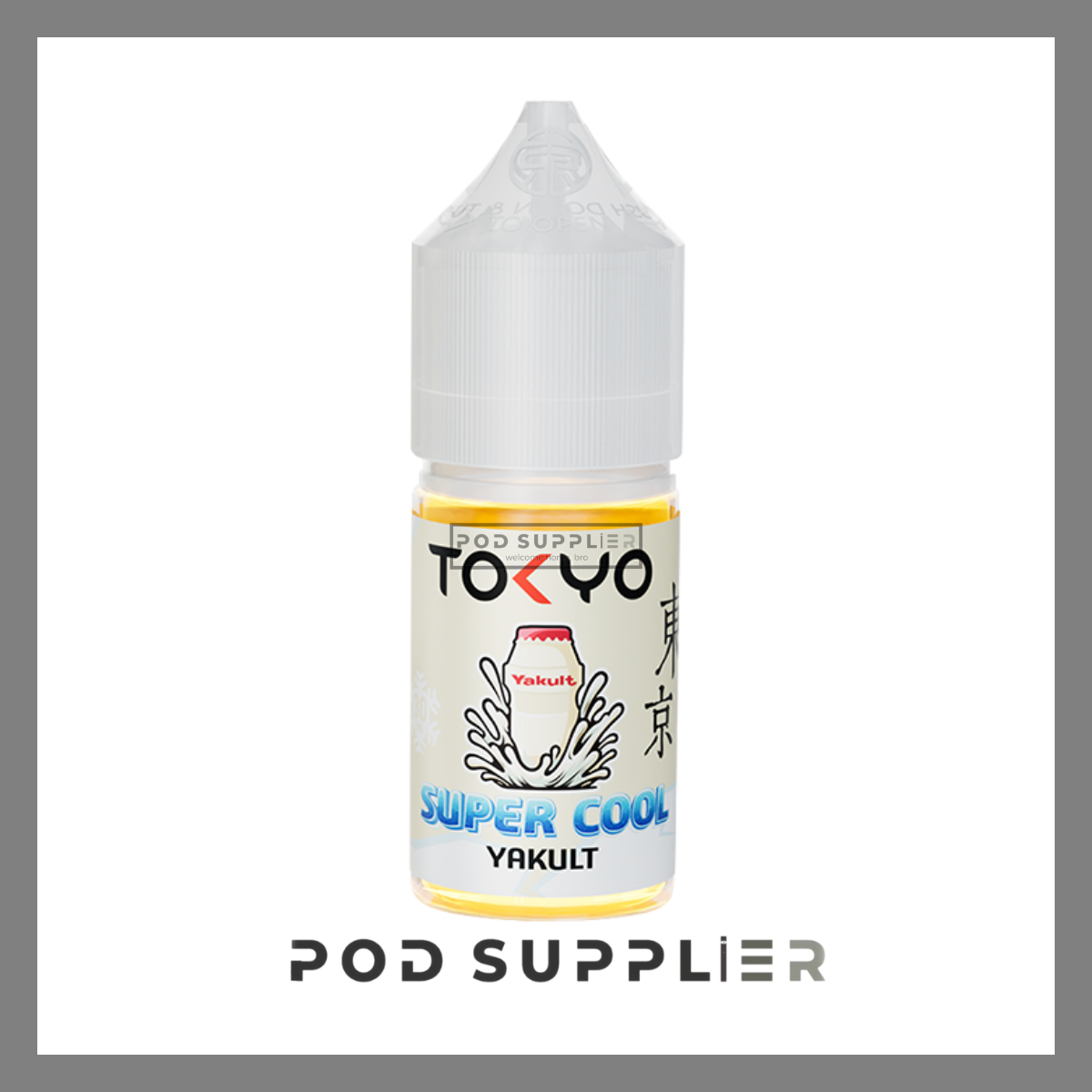  Yakult ( Sữa Chua Yakult Lạnh ) By Tokyo Super Cool Saltnic 30ML 