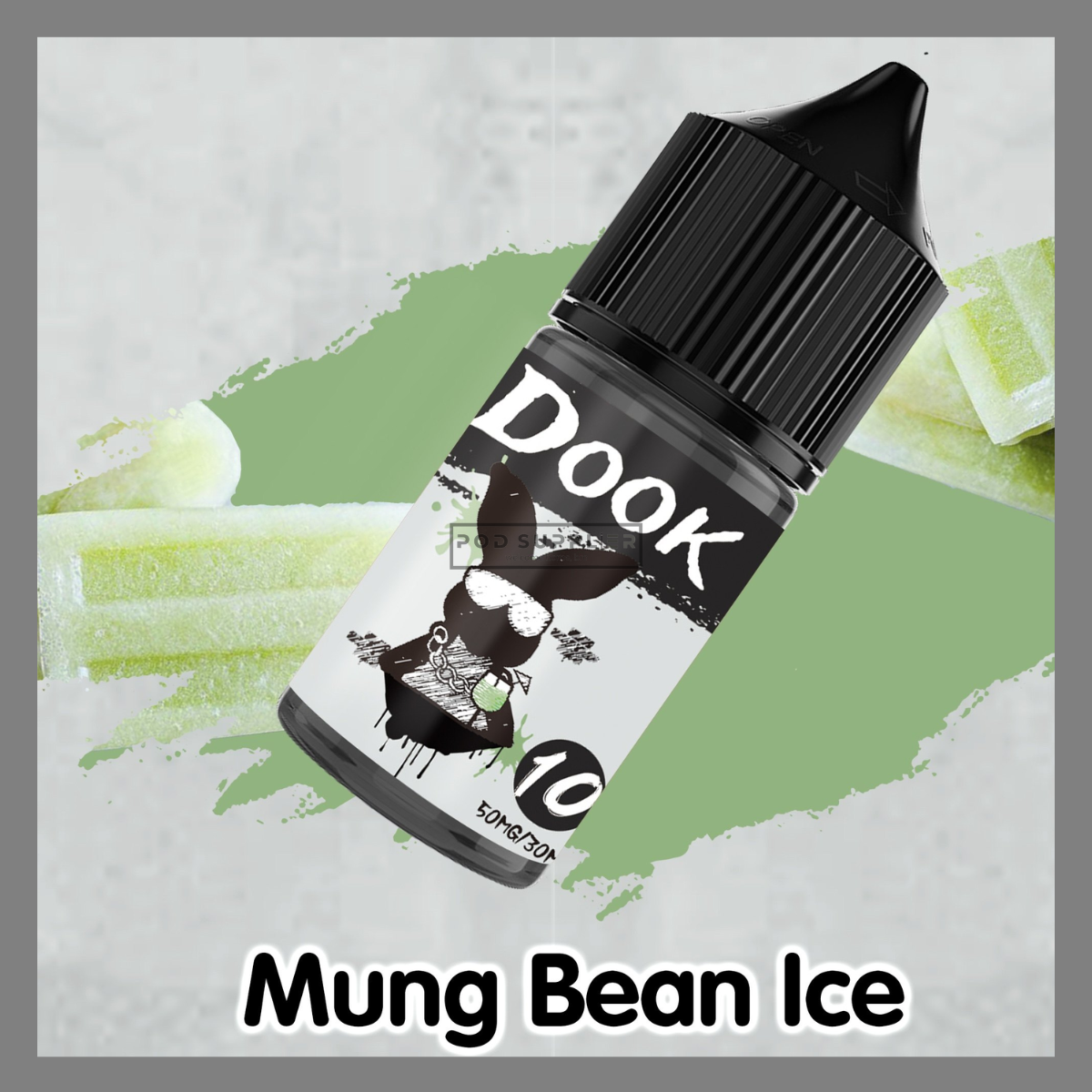  No.10 Mung Bean Ice ( Đậu Xanh Lạnh ) By Dook E-Juice Saltnic 30ML 