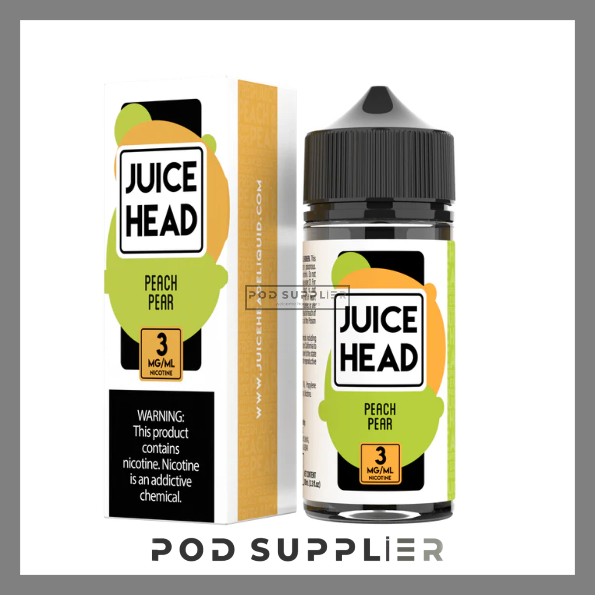  Peach Pear ( Đào Lê ) By Juice Head Freebase 100ML 